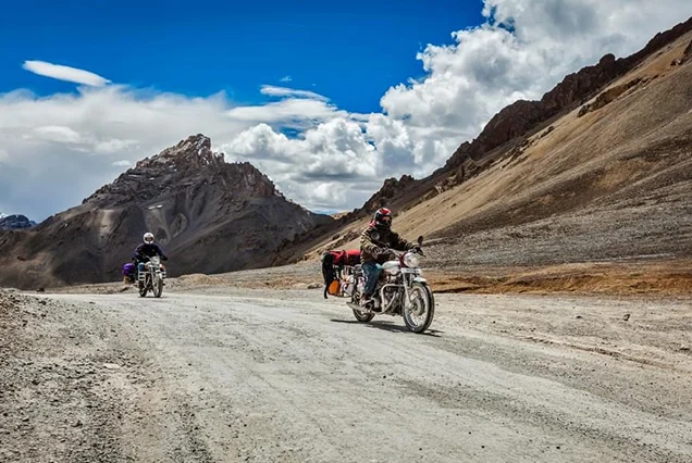 Thrilling Leh Ladakh Bike Adventure.